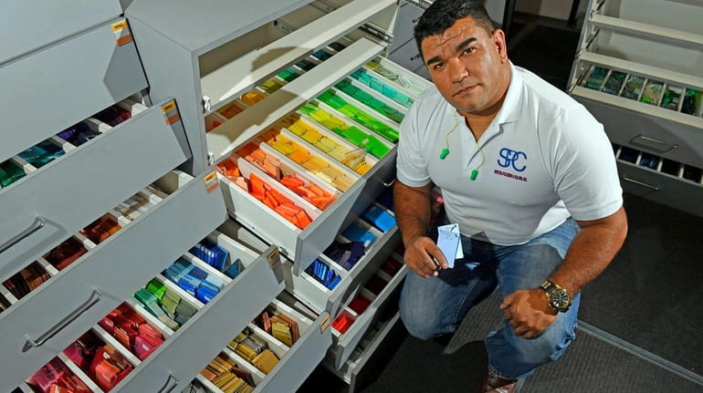 Ewerton Borges, president of Spectra Polymers & Color, bought his...