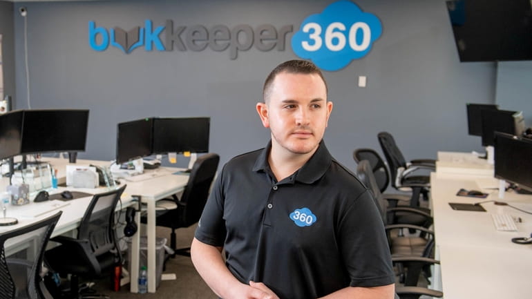 Bookkeeper360 founder and CEO Nick Pasquarosa, poses for a photo...