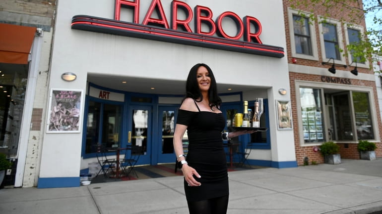 Sag Harbors Cinema's Green Room bar manager and bartender Deborah...