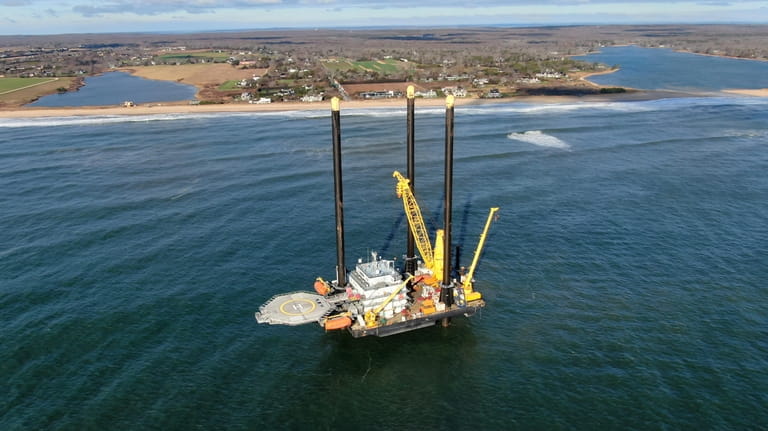 An offshore wind farm is expected to begin producing electricity...