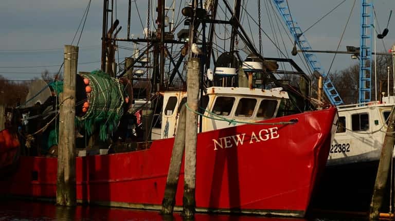 The fishing boat New Age, seen on Feb. 21, took...