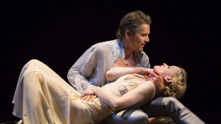 Ethan Hawke and Anne-Marie Duff in the Lincoln Center Theater...