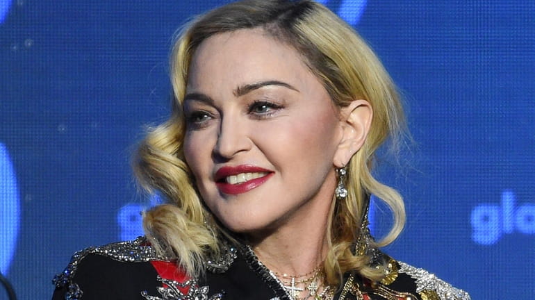 Honoree Madonna appears at the 30th annual GLAAD Media Awards...