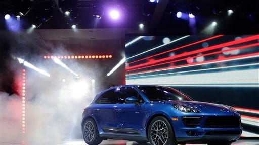 The new Porsche Macan S is introduced at the Los...