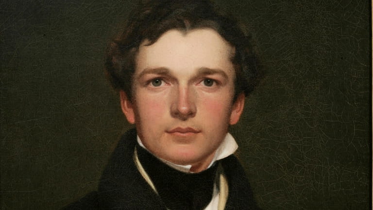 A self-portrait of William Sidney Mount done in 1832; the...