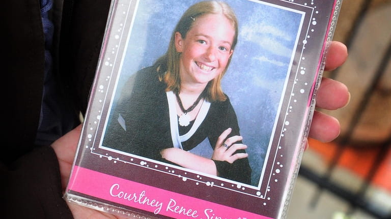 Courtney Sipes was 11 when she was killed crossing Main...