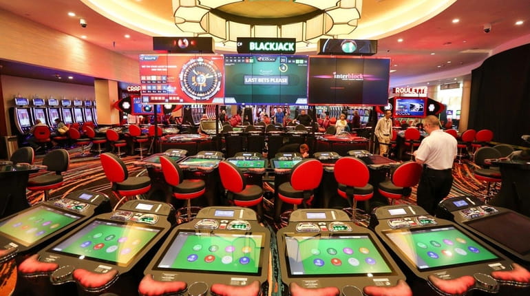 Electronic roulette, blackjack and craps are available at Jake's 58...