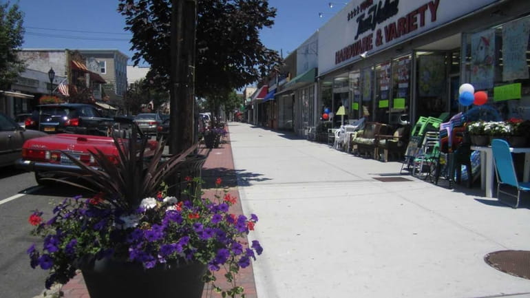 A view of downtown Farmingdale, which boasts more than 125...