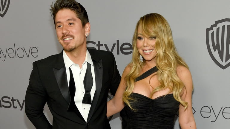 Bryan Tanaka and Mariah Carey in 2018.