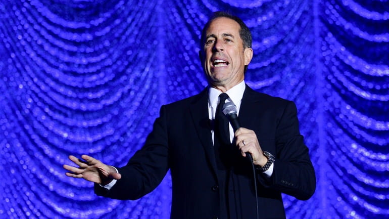 Jerry Seinfeld performs at The Philadelphia Navy Yard in 2018.