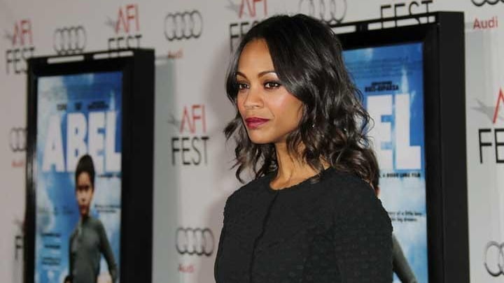 Zoe Saldana attends the screening of "Abel" at the AFI...