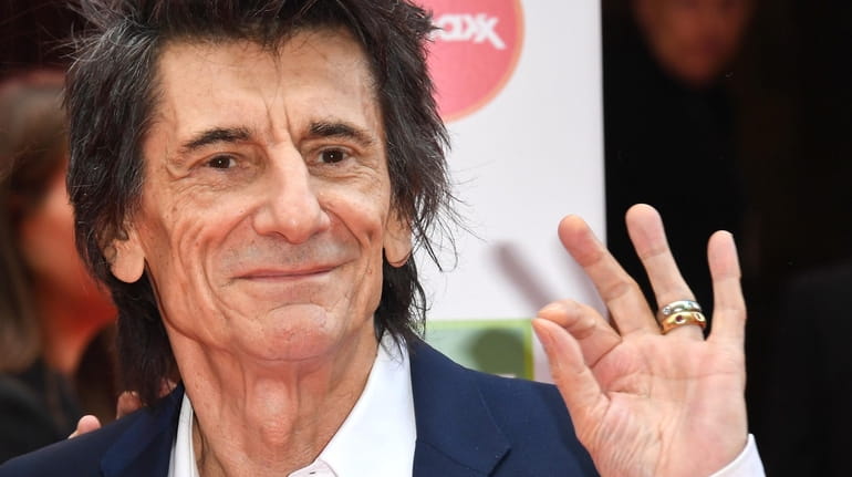 Ron Wood of the Rolling Stones says he was treated for...