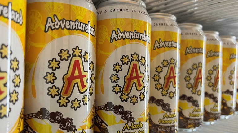 A-land honey ale is sold exclusively at Adventure Land in...