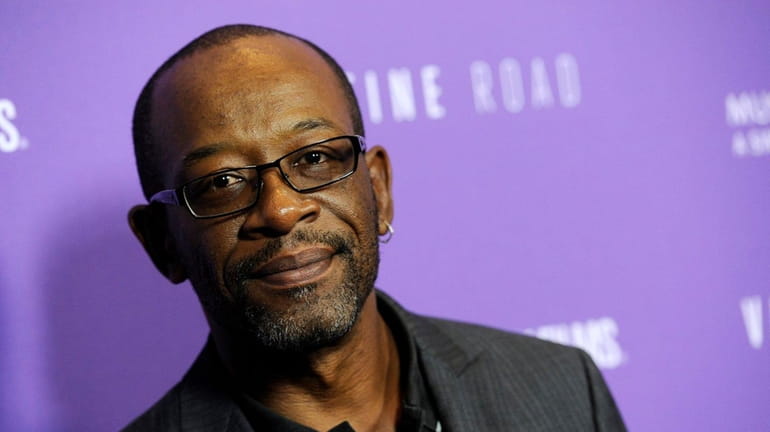 Lennie James of "The Walking Dead" at the 2013 premiere...