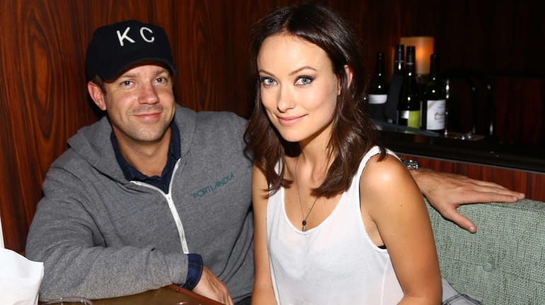 Actors Jason Sudeikis and Olivia Wilde attend the Glamour event...