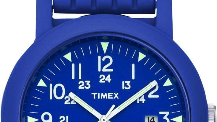 Even watches go royal blue, with this Modern Camper design;...