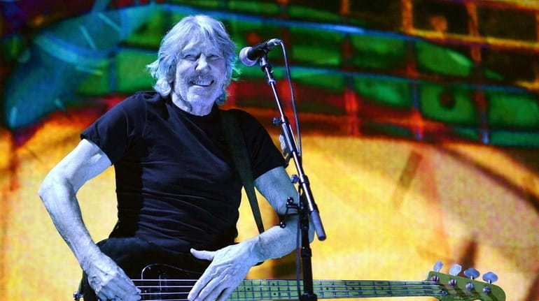 Recording artist Roger Waters performs at T-Mobile Arena on June...