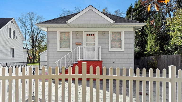 A two-bed, one-bath home in Greenport is on the market...