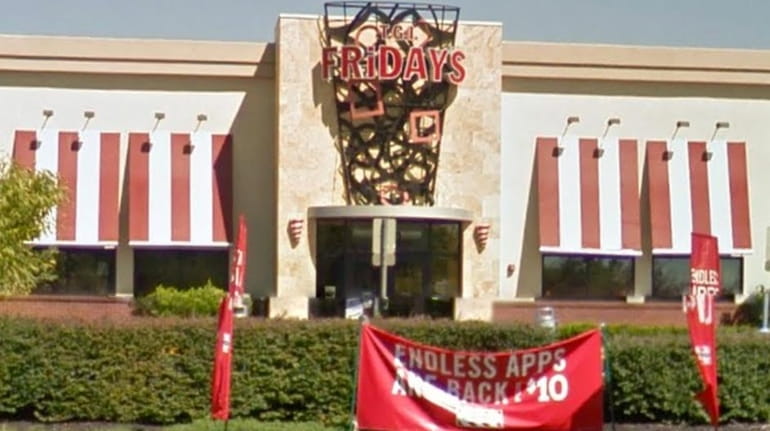 An undated Google view of the TGI Fridays in Riverhead.