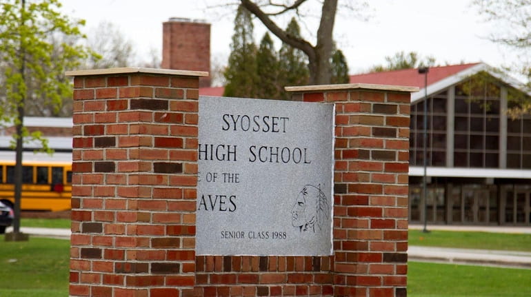 Syosset High School  is pictured here on April 24, 2017.