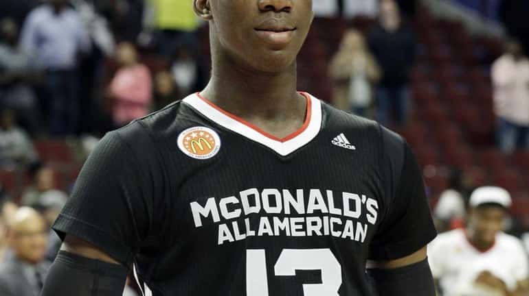 East forward Cheick Diallo of Our Savior New American in...