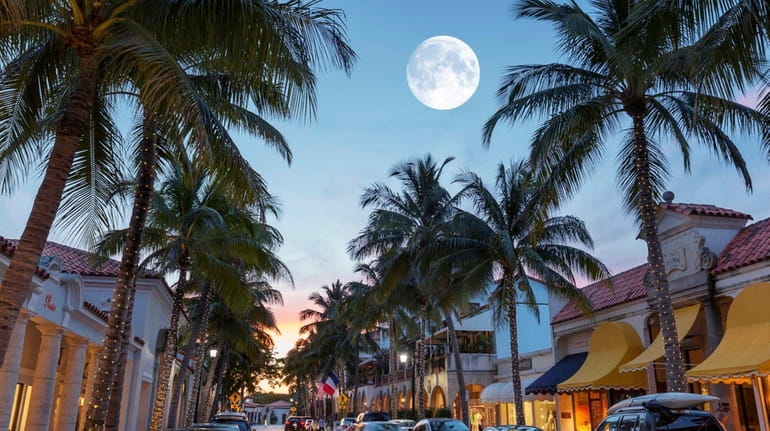 Palm Beach in Florida.