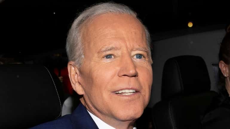 Former Vice President and Democratic presidential candidate Joe Biden is...