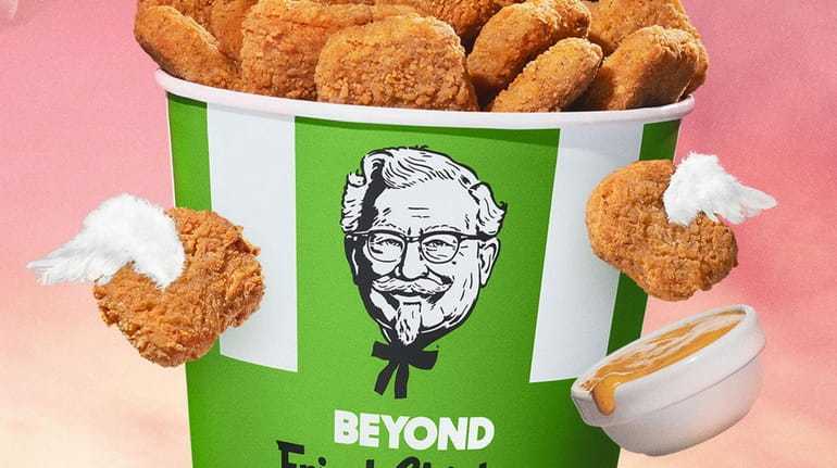 KFC's new plant-based nuggets, dubbed Beyond Fried Chicken.