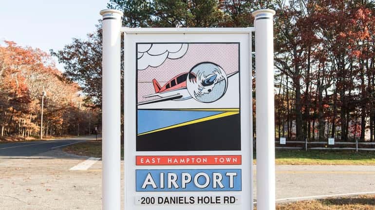 The new law concerning East Hampton Town Airport, seen Nov....