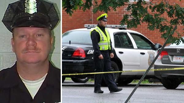 Mass. Police officer Kevin Ambrose was killed in the line...