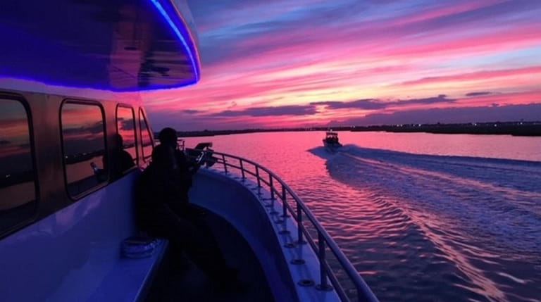 Sunset cruises are offered three times a week on Mondays,...