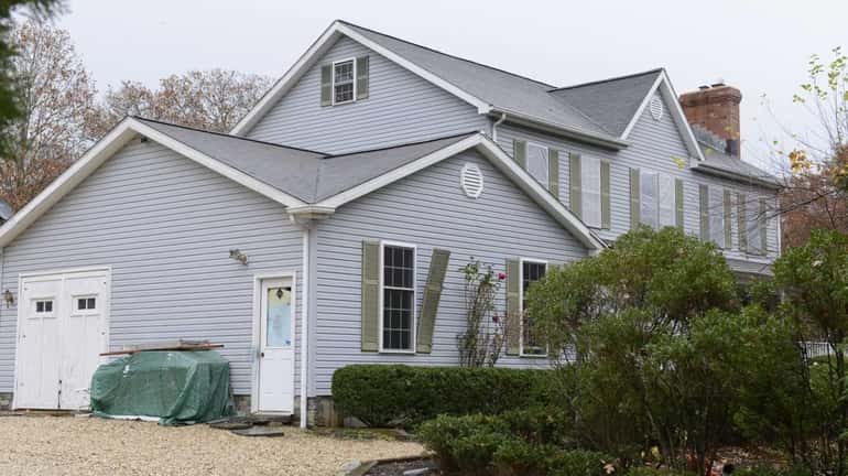 East Hampton officials executed a search warrant at this home...