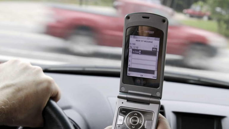 Newsday readers write in about texting and driving.