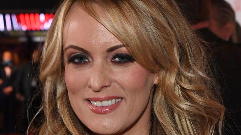 Adult film actress/director Stormy Daniels attends the 2018 Adult Video...