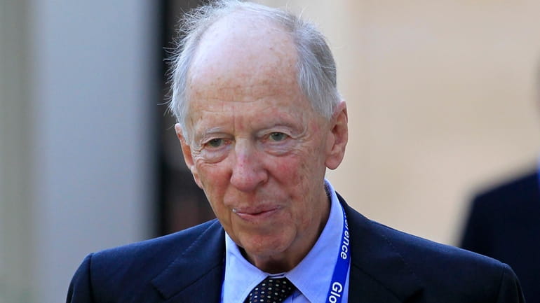 Chairman of RIT Capital Partners, Lord Jacob Rothschild arrives for...