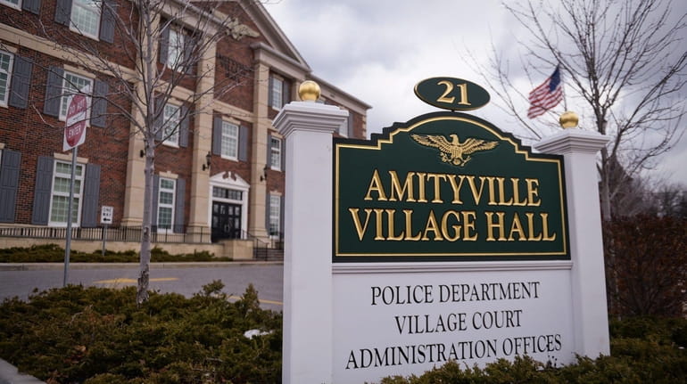 Amityville Village Hall at 21 Ireland Place in Amityville