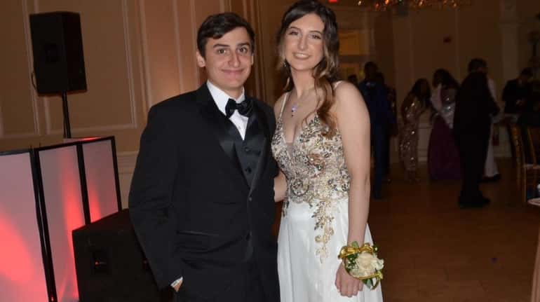 Anthony Marco and his younger sister, Olivia, attend the Malverne High School senior...