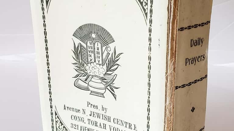 A siddur, (or prayer book) that once belonged to Marilyn Monroe is...