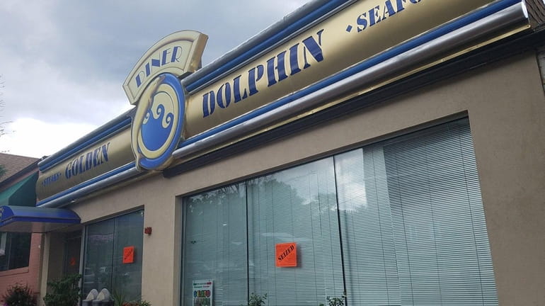 The Golden Dolphin Diner in Huntington was closed and seized...