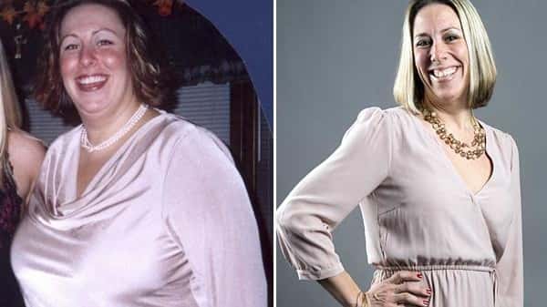 Stacy Schmidt-Shaver, 37, of Levittown, lost nearly 125 pounds, going...