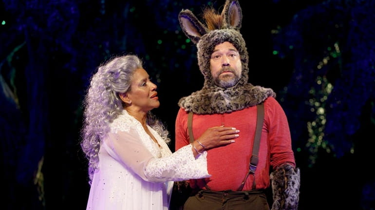 Phylicia Rashad and Danny Burstein in The Public Theater's "A...