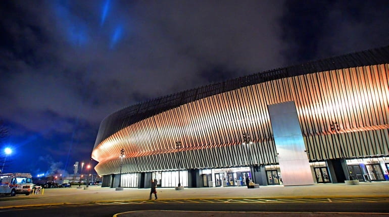 NYCB Live's Nassau Veterans Memorial Coliseum is pictured on April...