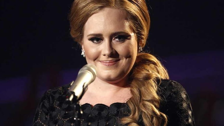 Adele at the MTV Video Music Awards in Los Angeles...