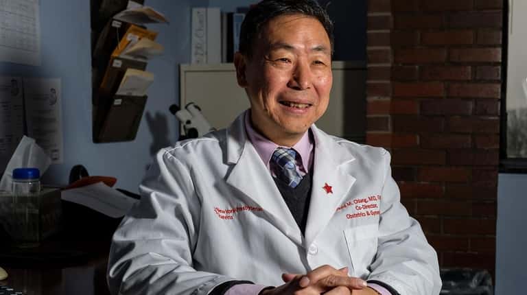 Dr. David Chiang, a cancer survivor, participated in a clinical...