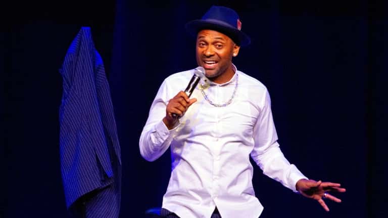 Mike Epps performs at the “Essence After Dark Friends” comedy...