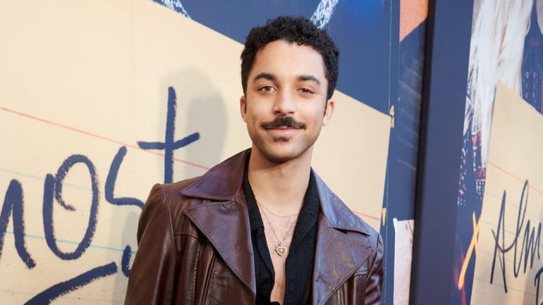 Jakeim Hart on opening night of Broadway's "Almost Famous."