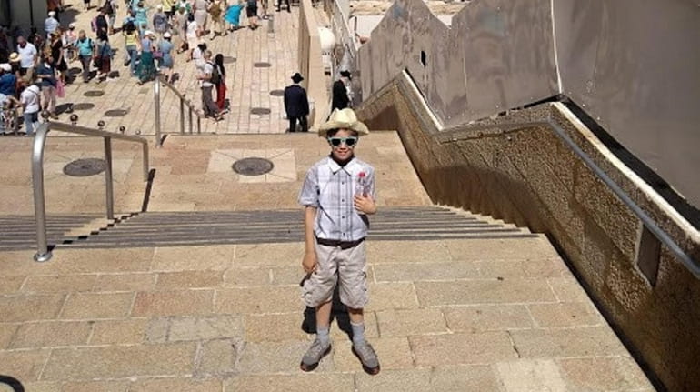 Kidsday reporter Ian Loring on a family vacation in Israel.
