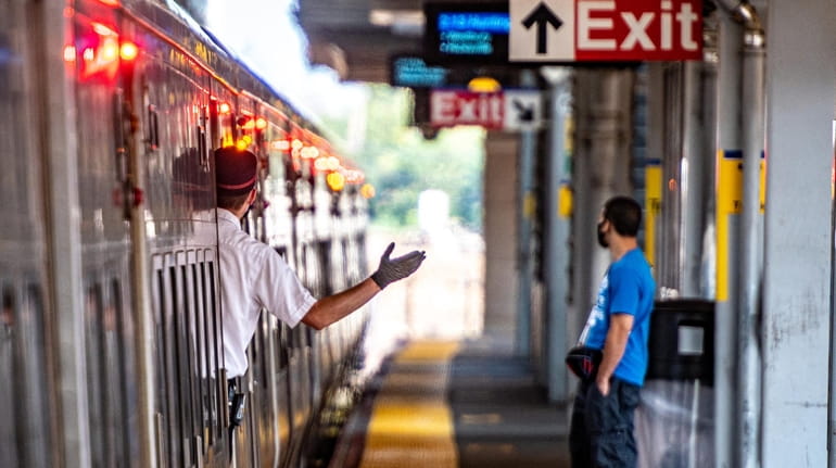 LIRR workers are among the most visible union members in...