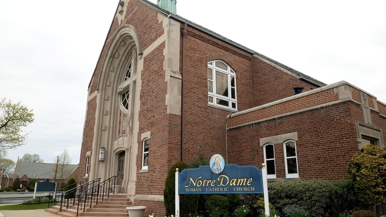 Notre Dame Parish in New Hyde Park was erroneously assessed...