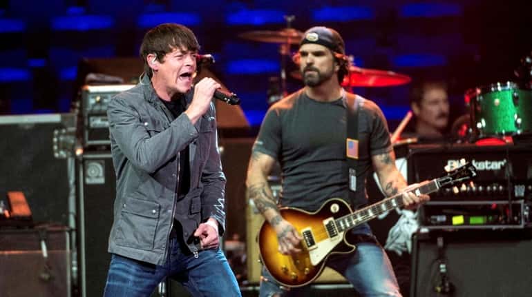 Mississippi rockers 3 Doors Down, featuring lead singer Brad Arnold...